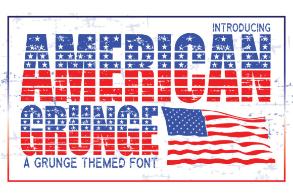 American Grunge Font for Bold Digital Campaigns