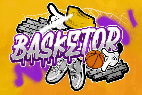 Basketor: A Bold Display Font for Digital Impact