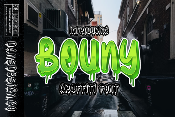 Bouny: A Modern Display Font for Editorial Design