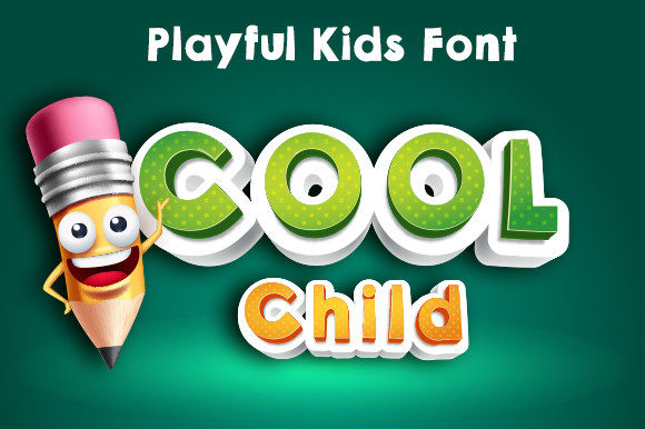 Cool Child Font for Web Design and Branding