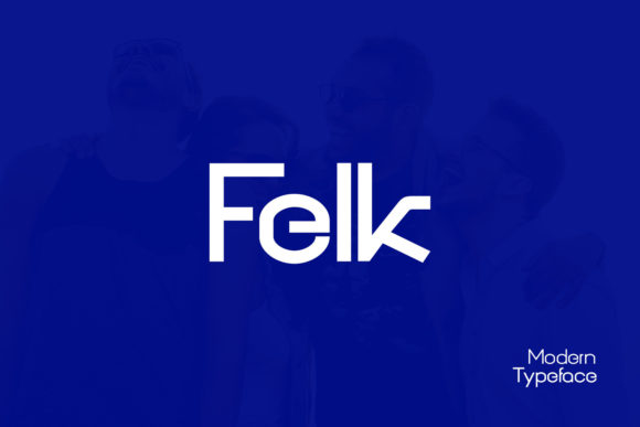 Felk Display Font for Modern Web Design