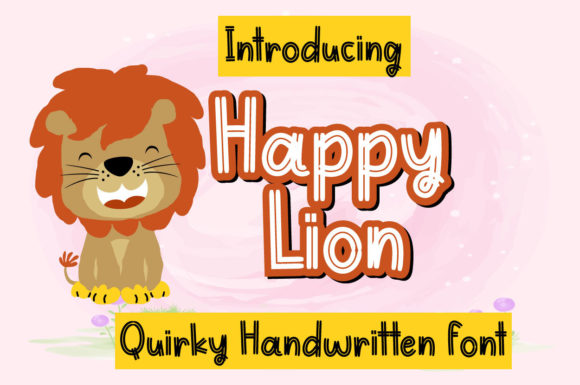 Happy Lion Font for Branding: A Polished Touch for Small Businesses