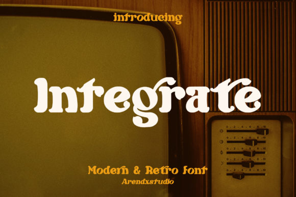 Integrate: A Modern Font for Polished Branding