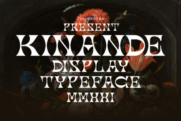 Kinande: A Retro-Inspired Display Font for Bold Branding