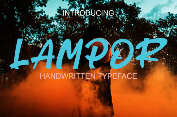 Lampor: A Bold Display Font for Web Design