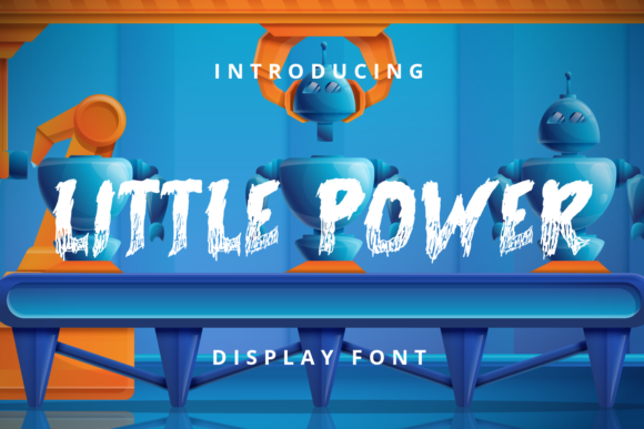 Little Power Display Font Review