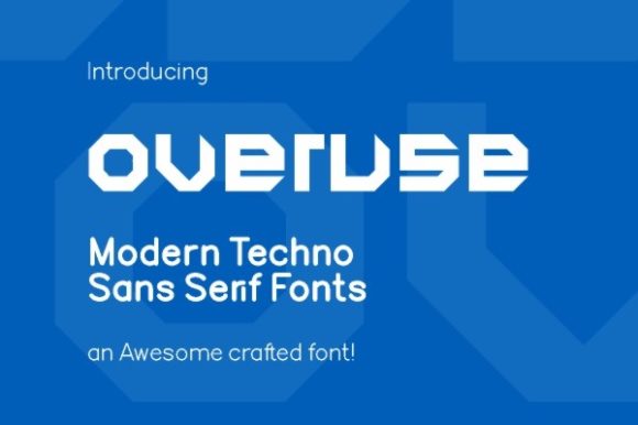 Overuse Display Font Review for Real Projects