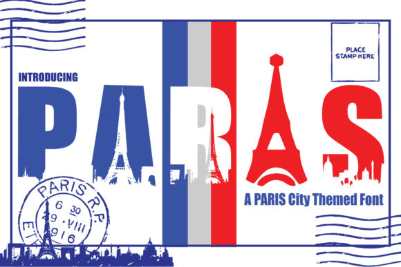 Paris City Edition: A Bold Display Font for Editorial Design