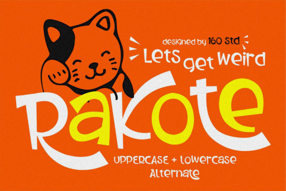 Rakote Font for Web Design and Branding