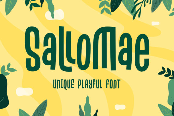 Sallomae: A Cool Display Font for Bold Branding